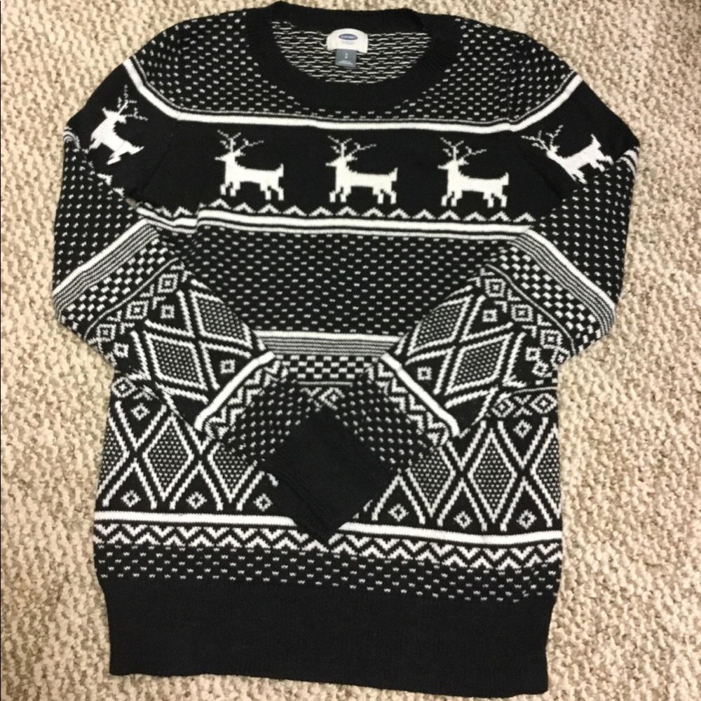 Comfy reindeer Christmas sweater
